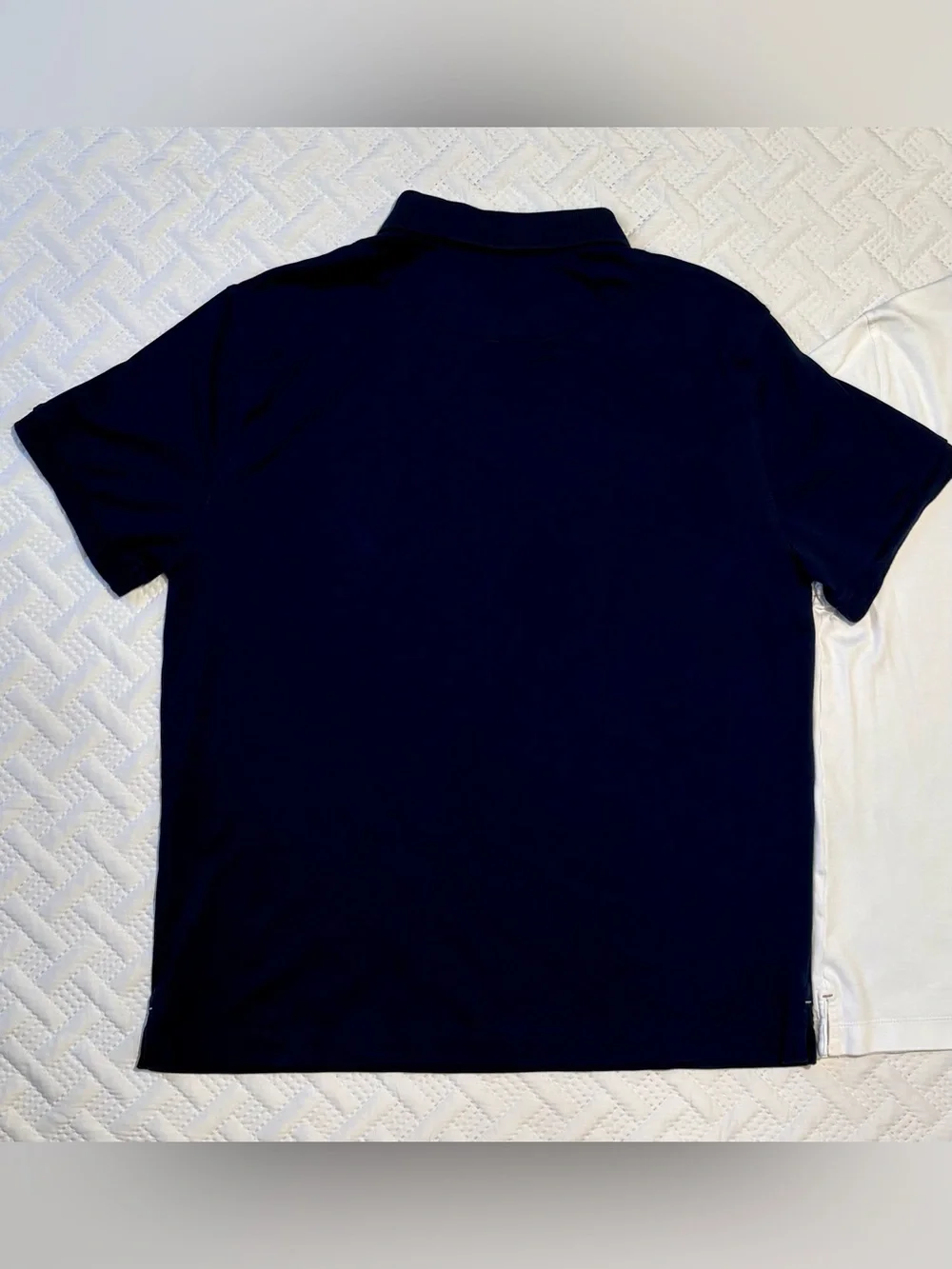 Banana Republic Men's Polo Trio - Navy, White & Black